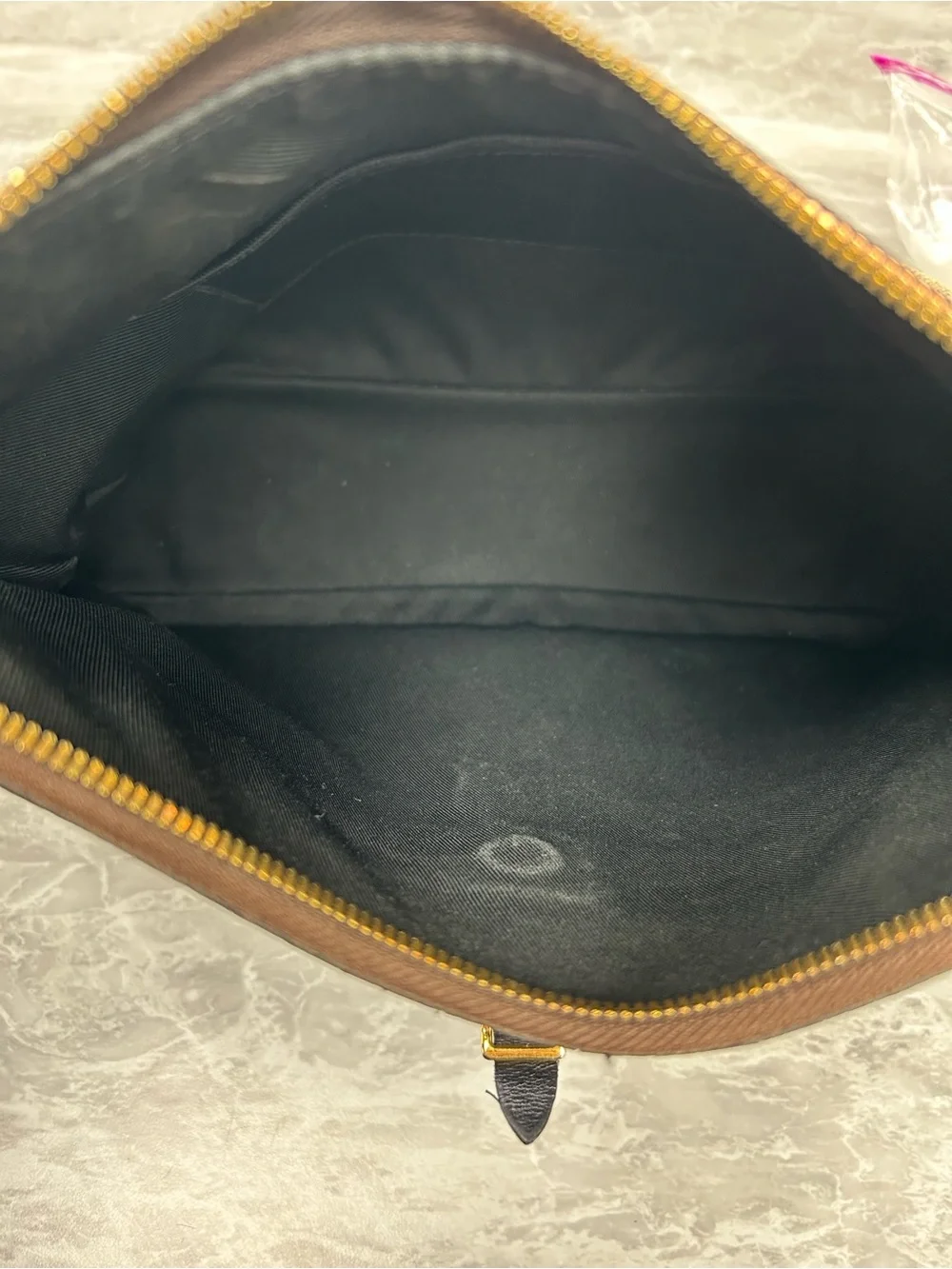 Authentic Louis Vuitton Monogram Canvas Odeon MM Crossbody Bag w/ Dust Bag